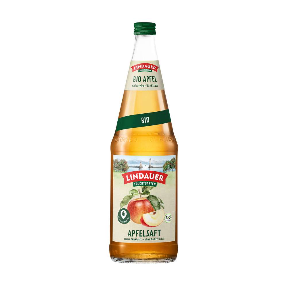Produktabbildung Lindauer Bio Direktsaft, Apfel, klar