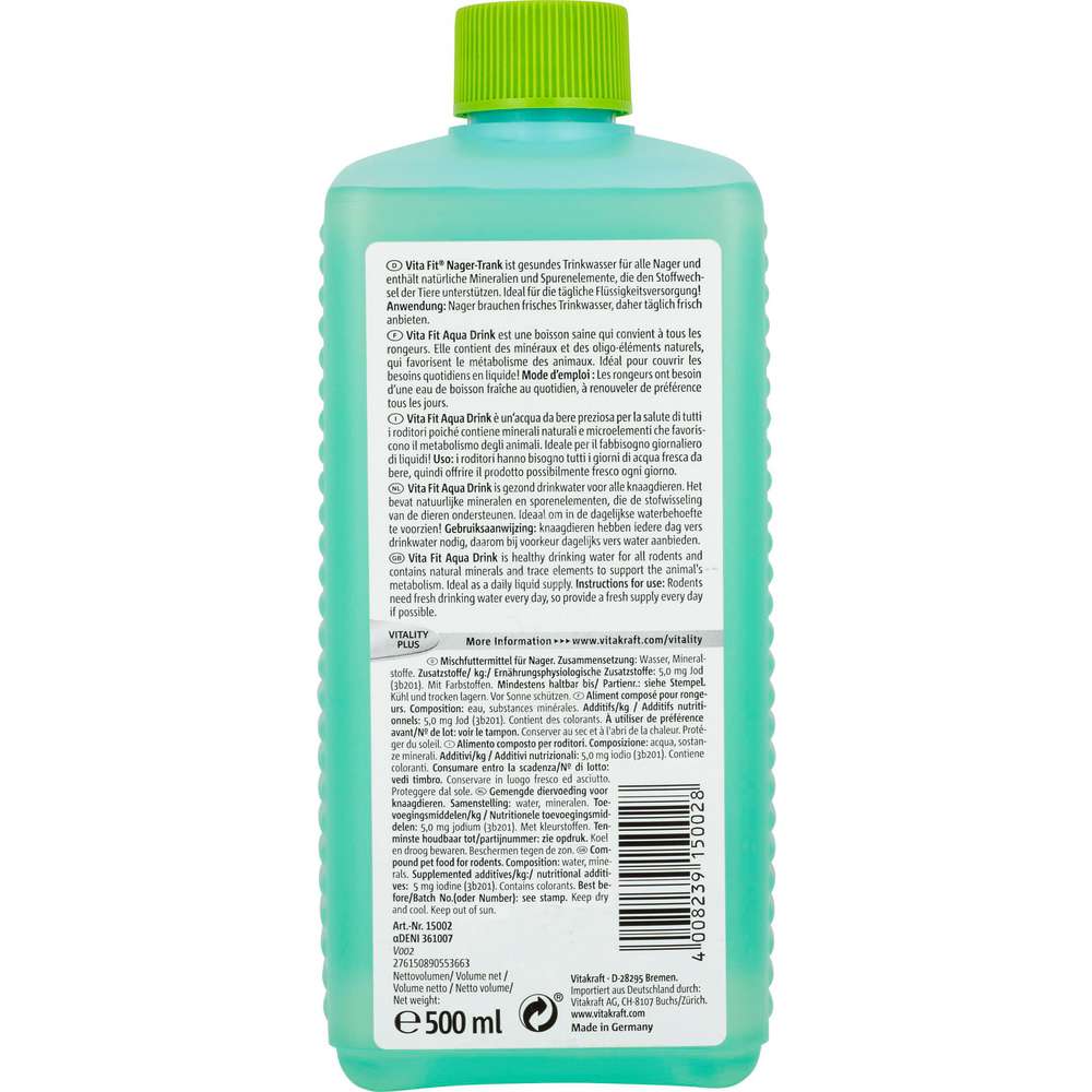Produktabbildung Vitakraft Nagertrank VitaFit Aqua Drink