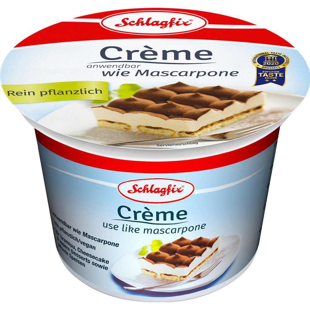 Produktabbildung Schlagfix Crème wie Mascarpone