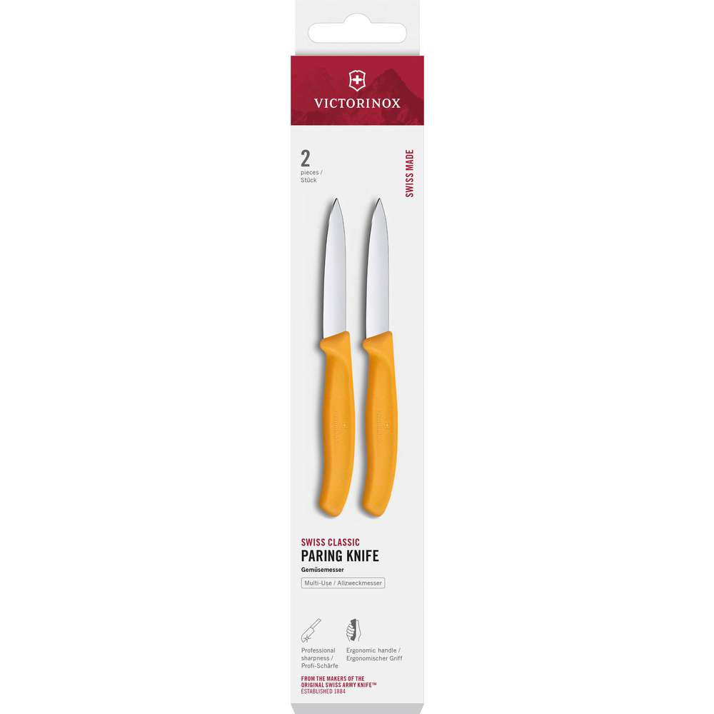 Produktabbildung Victorinox Schälmesser 8cm gelb