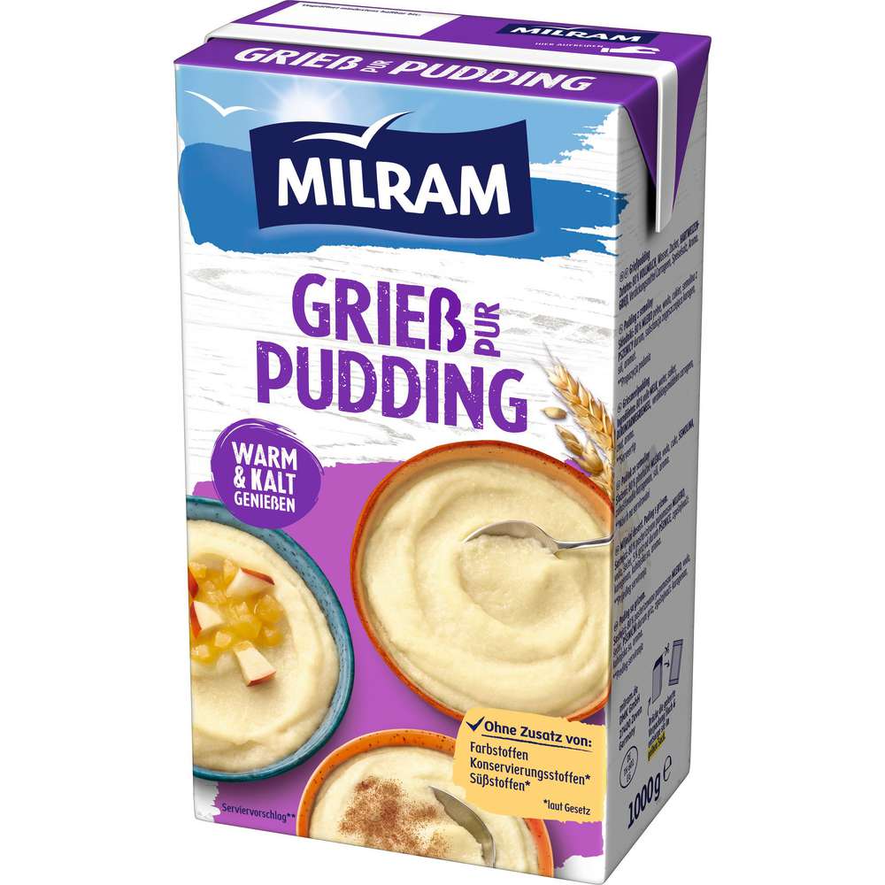 Produktabbildung Milram Grießpudding