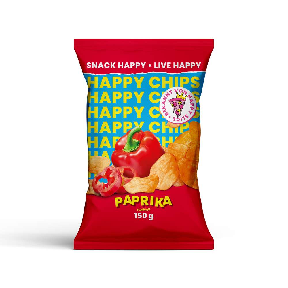 Produktabbildung Happy Happy Chips, Paprika