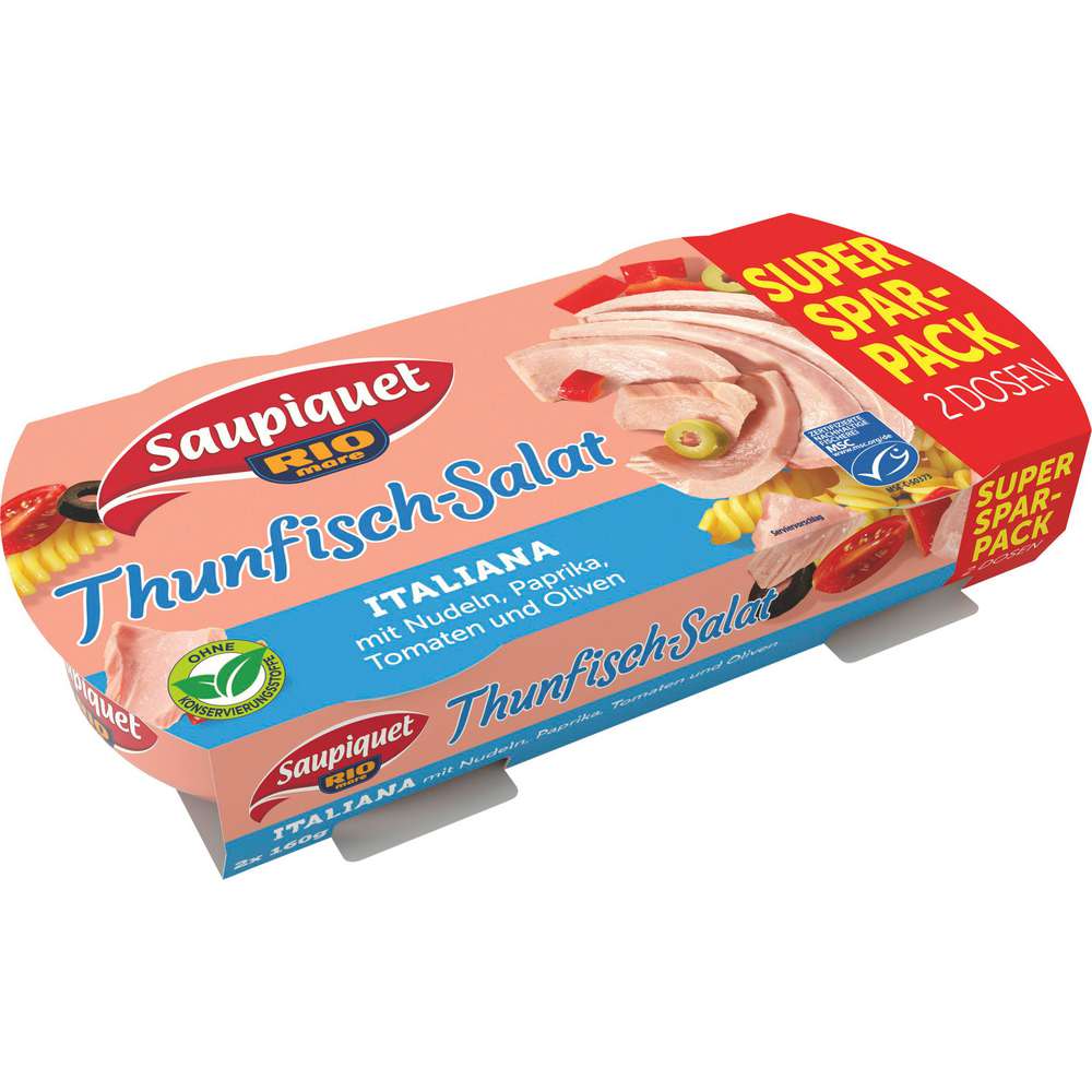 Produktabbildung Saupiquet Thunfisch-Salat Italiana