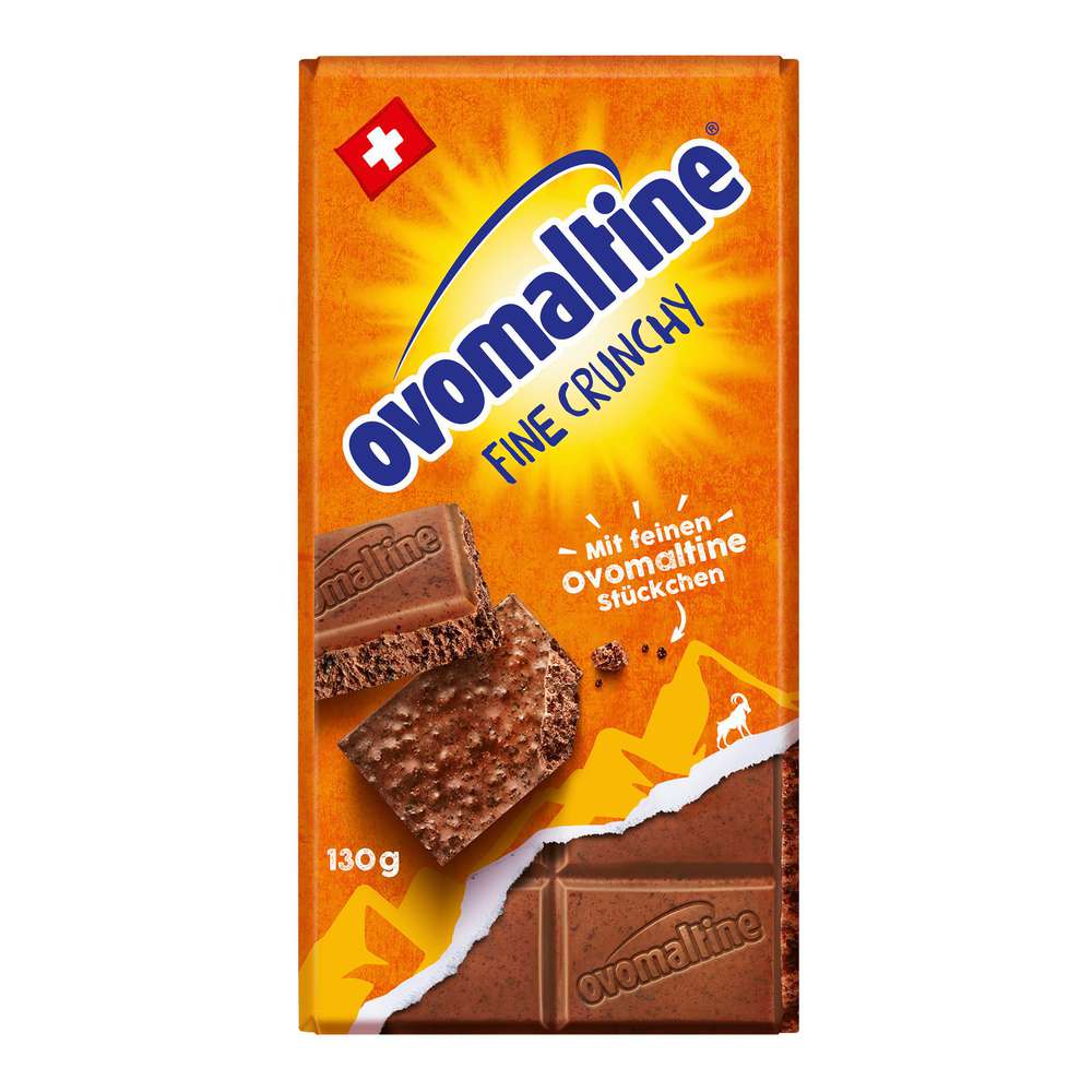 Produktabbildung Ovomaltine Tafelschokolade, Crunchy