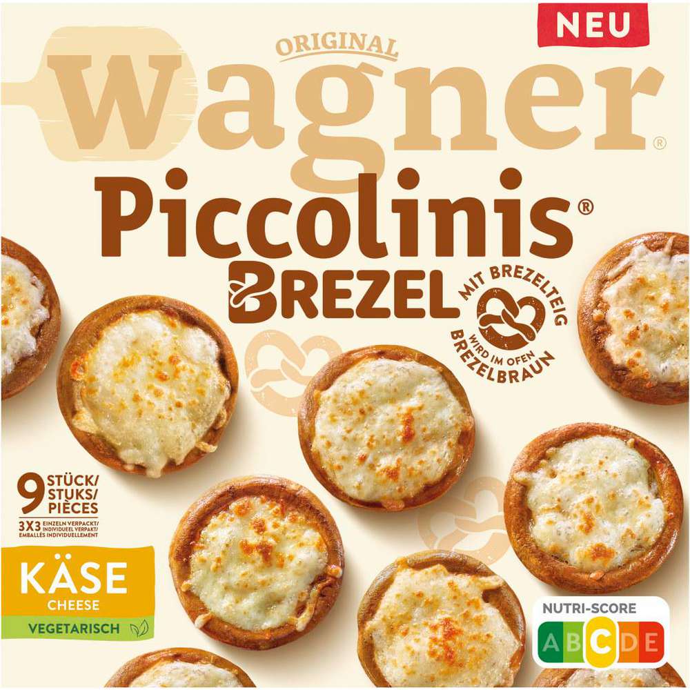 Produktabbildung Wagner Piccolinis Brezel Käse