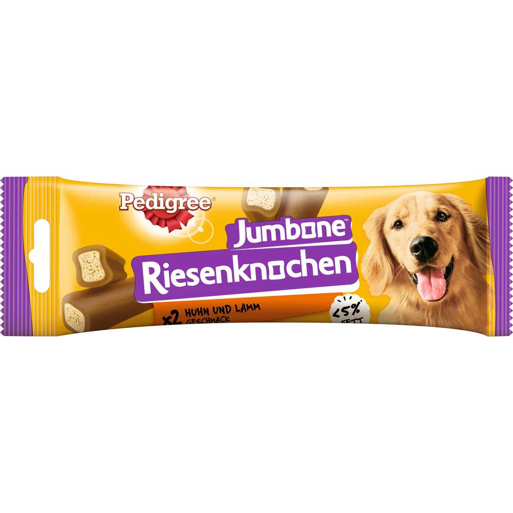 Produktabbildung Pedigree Hunde-Snack Jumbone Riesenknochen, Huhn/Lamm