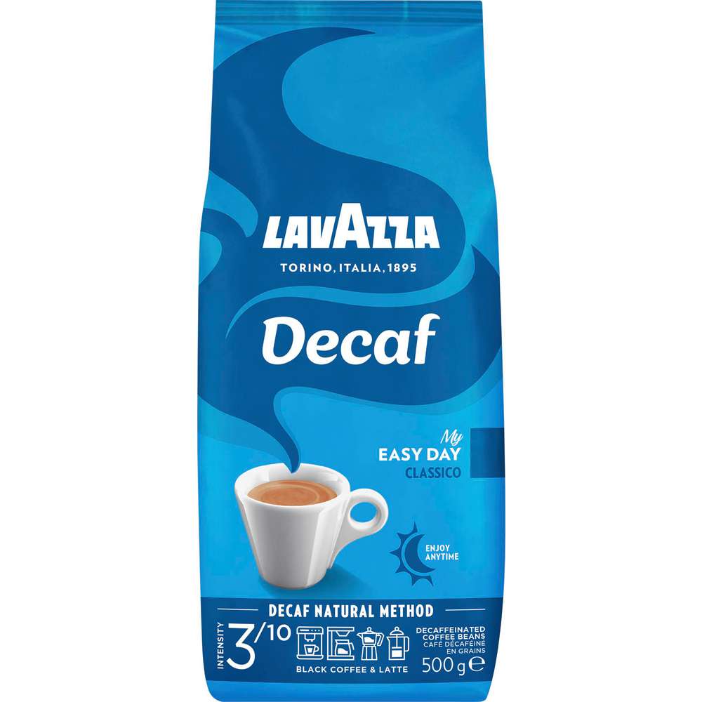 Produktabbildung Lavazza Kaffee Caffe Crema Decaffeinato, ganze Bohne entkoffeiniert
