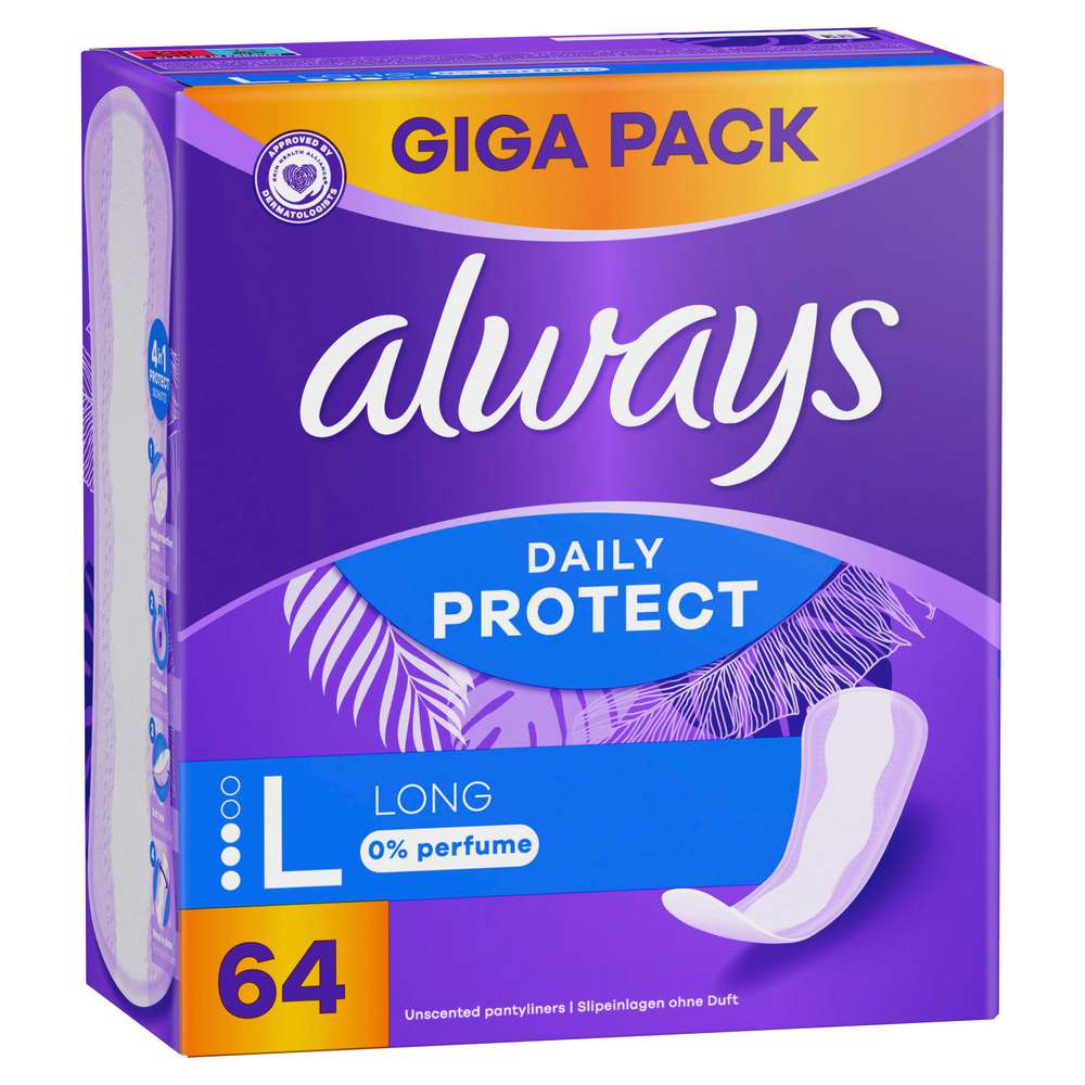 Produktabbildung Always Daily Protect Slipeinlagen Long