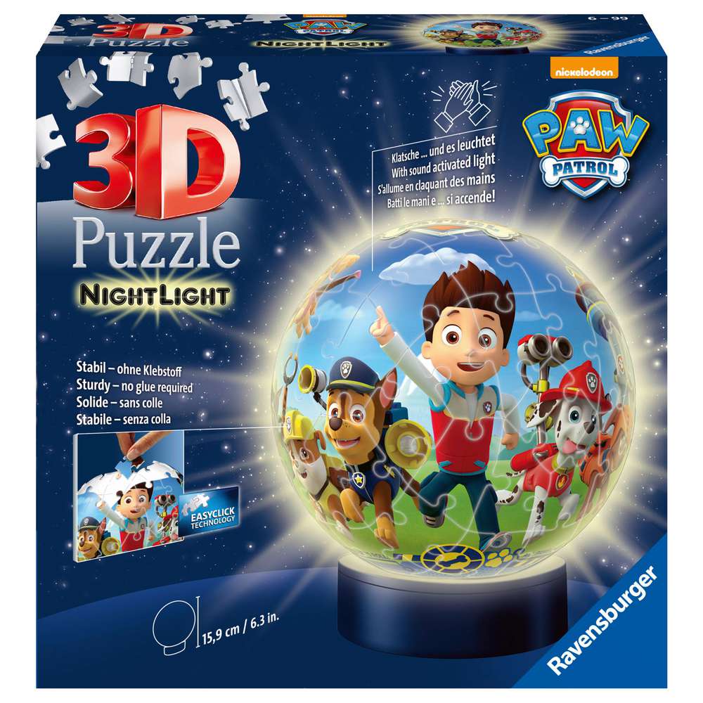 Produktabbildung Ravensburger 3D Puzzle Paw Patrol Nachtlicht