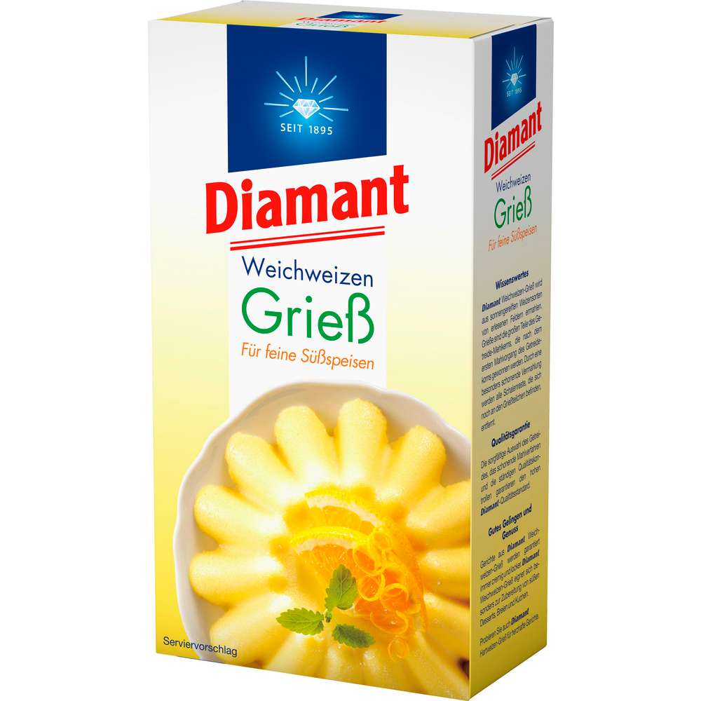 Produktabbildung Diamant Weichweizen-Grieß