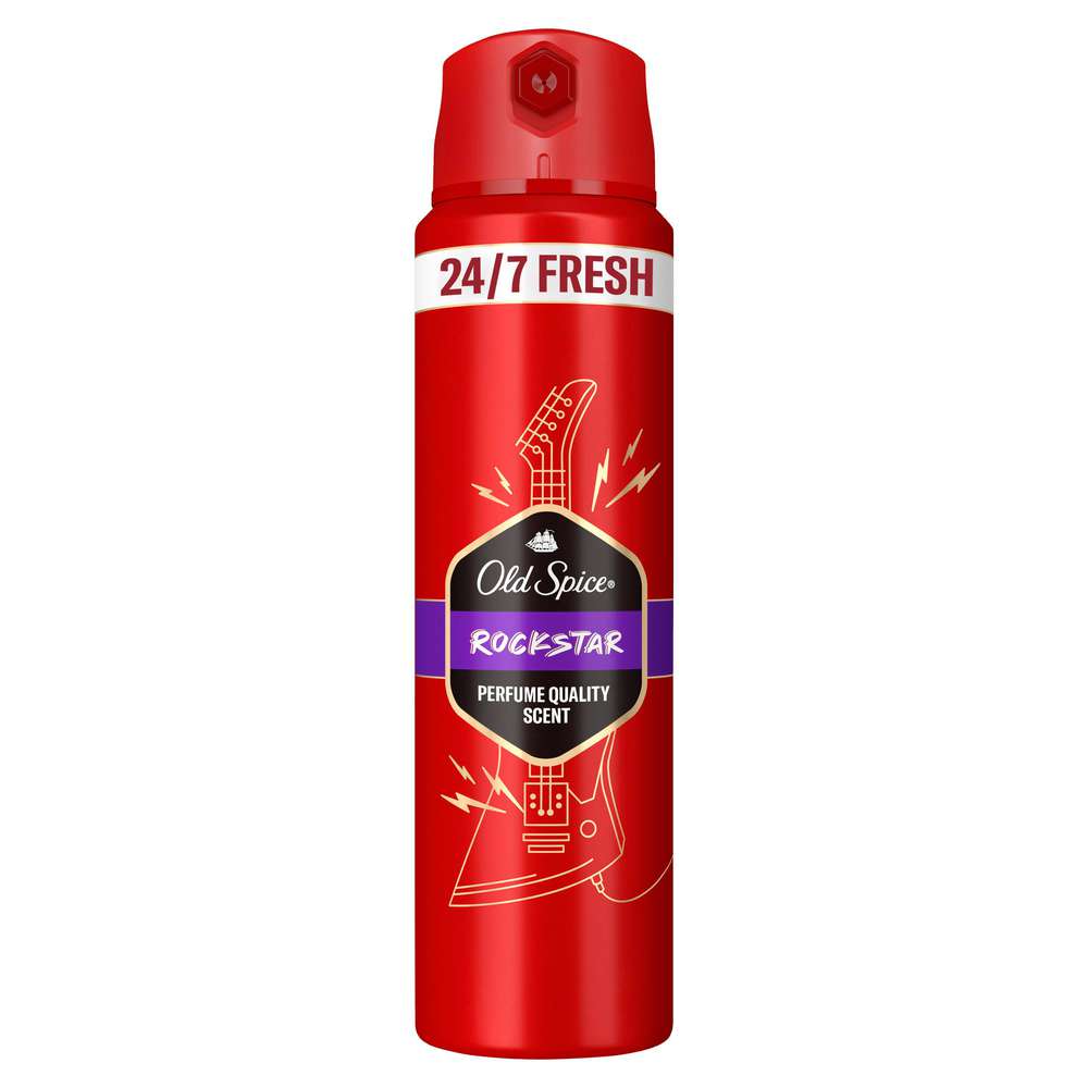Produktabbildung Old Spice Deo Spray, Rockstar