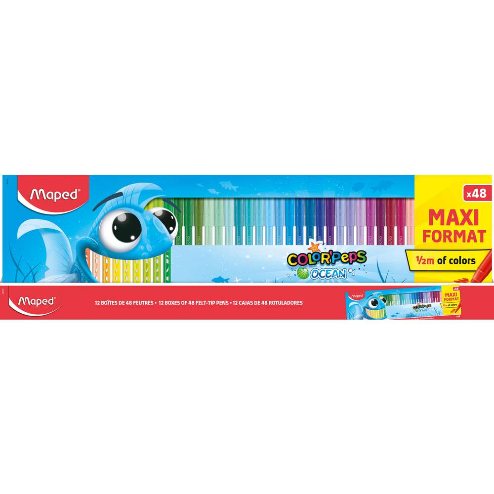 Produktabbildung Maped Filzstifte OCEAN