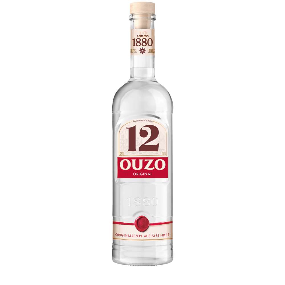 Produktabbildung Ouzo 12 Anislikör 38%