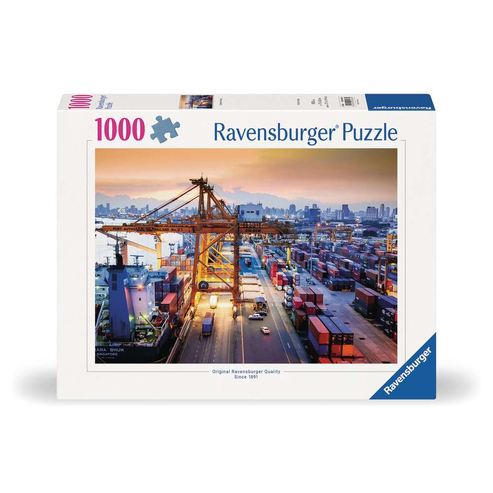 Produktabbildung Ravensburger Puzzle 1000 Teile, Hafen