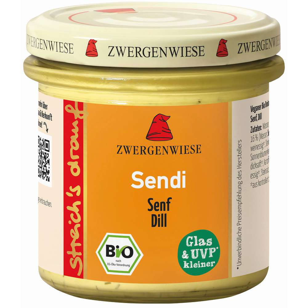 Produktabbildung Zwergenwiesen Bio Sendi, Senf Dill