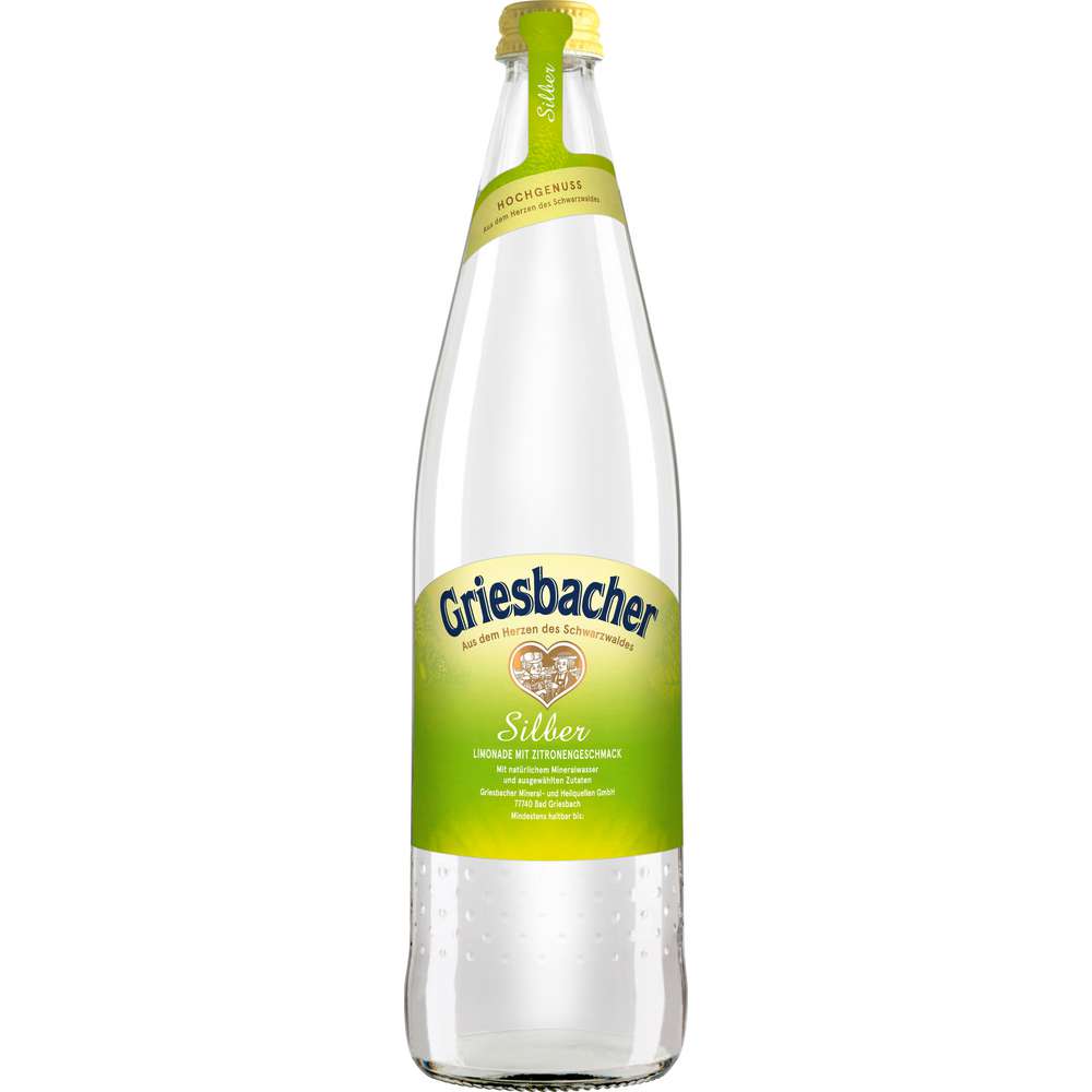 Produktabbildung Griesbacher Silber Limonade mit Zitronengeschmack