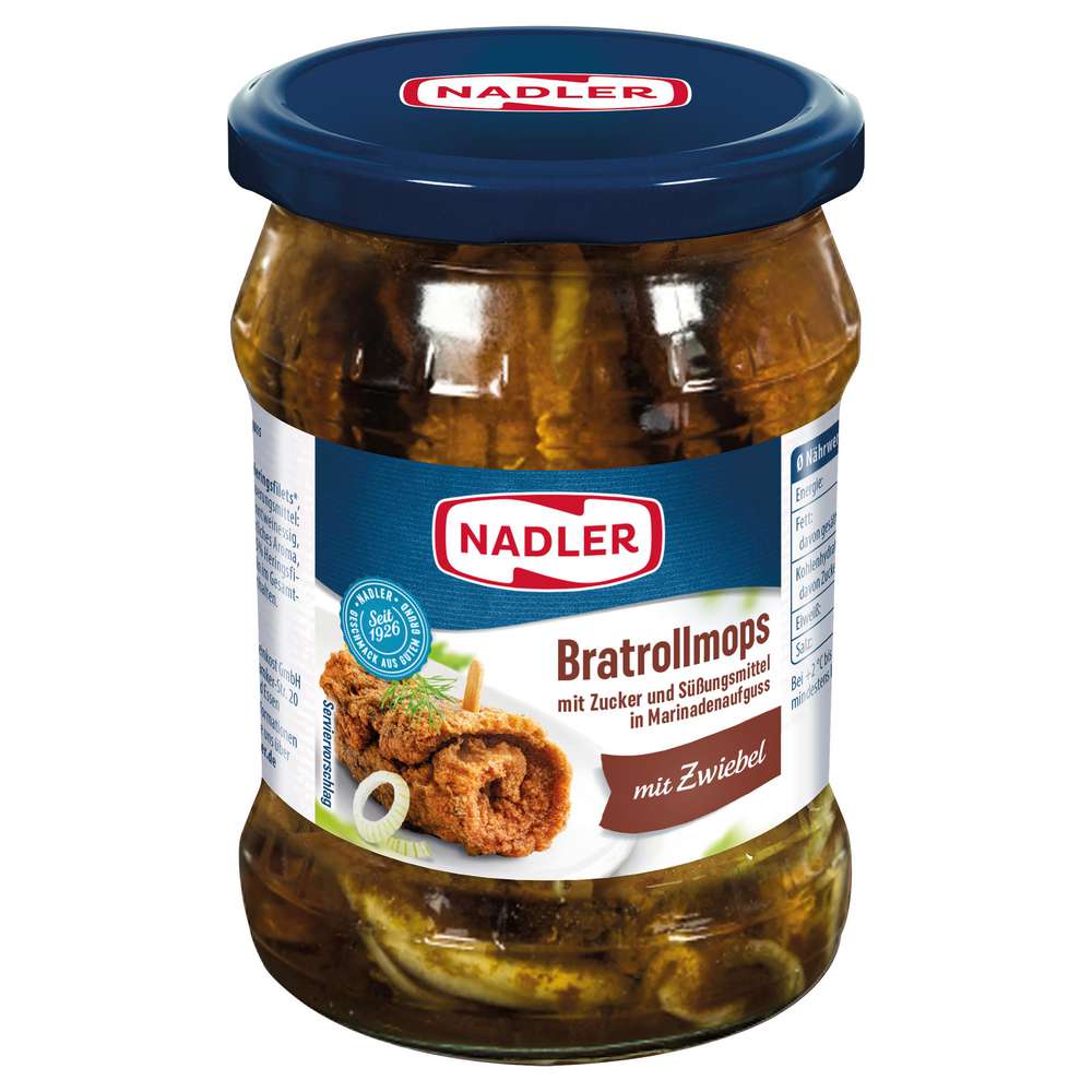 Produktabbildung Nadler Bratrollmops Zwiebeln