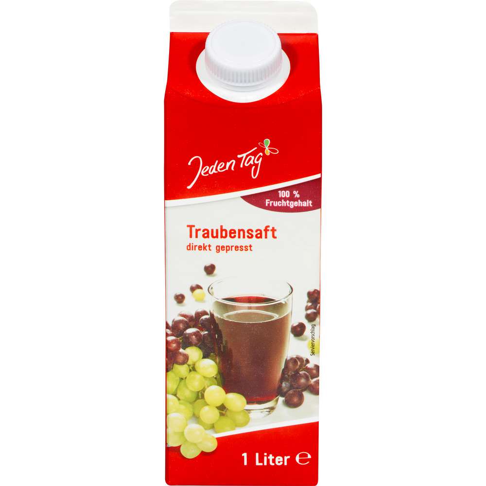 Produktabbildung Jeden Tag Traubensaft