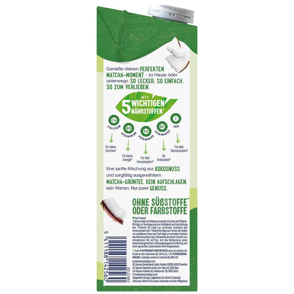 Produktabbildung Alpro Kokosdrink Matcha