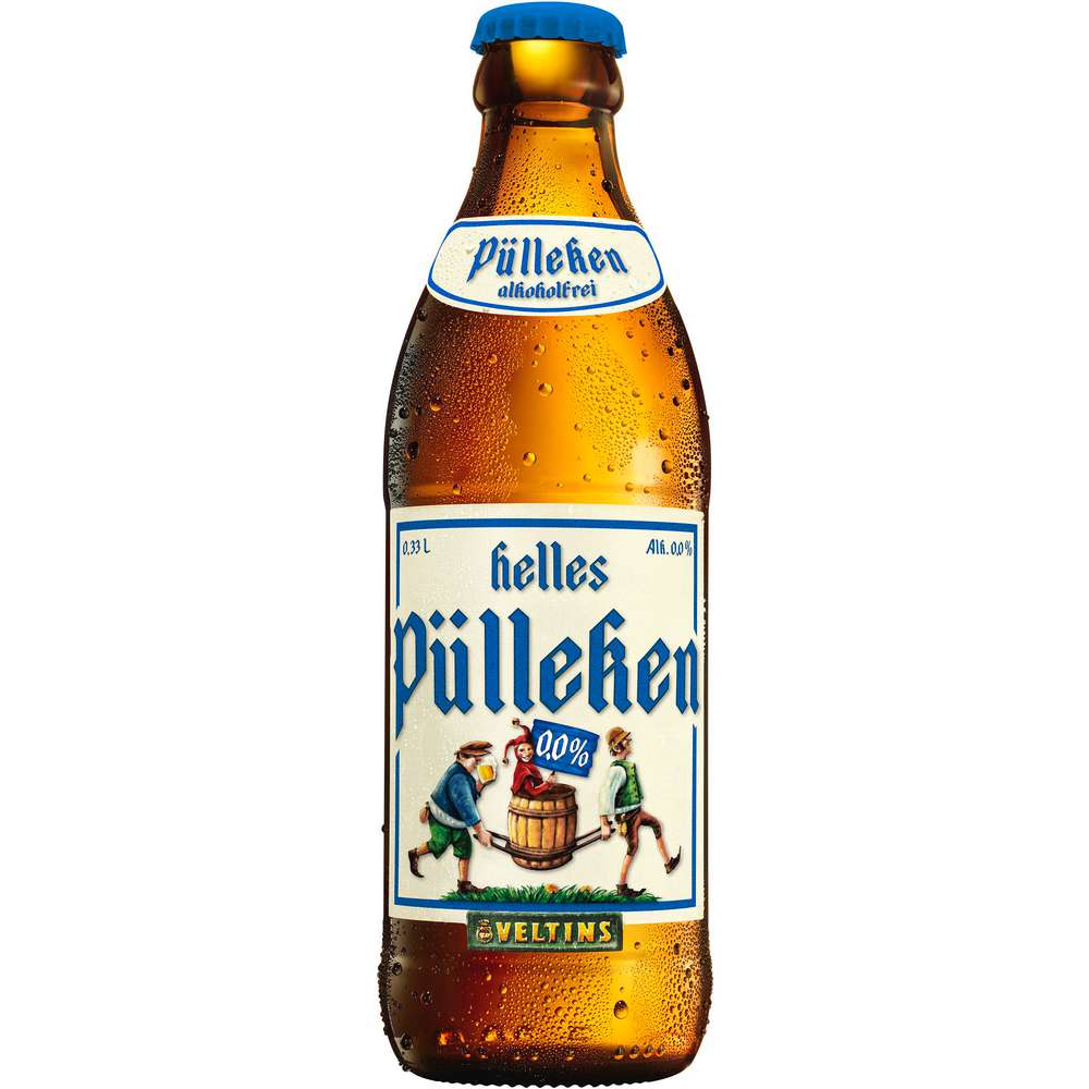 Produktabbildung Veltins Helles Pülleken 0,0%