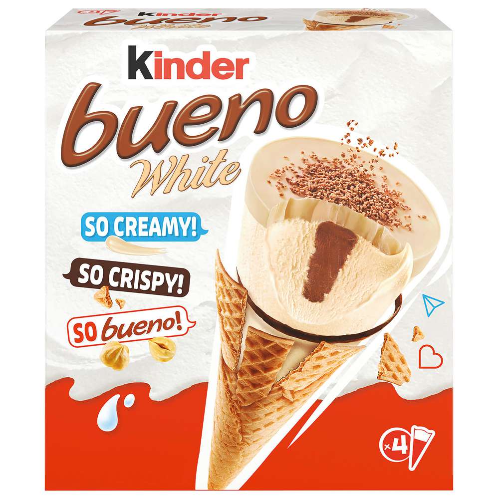 Produktabbildung Ferrero Waffeleis, Kinder Bueno White