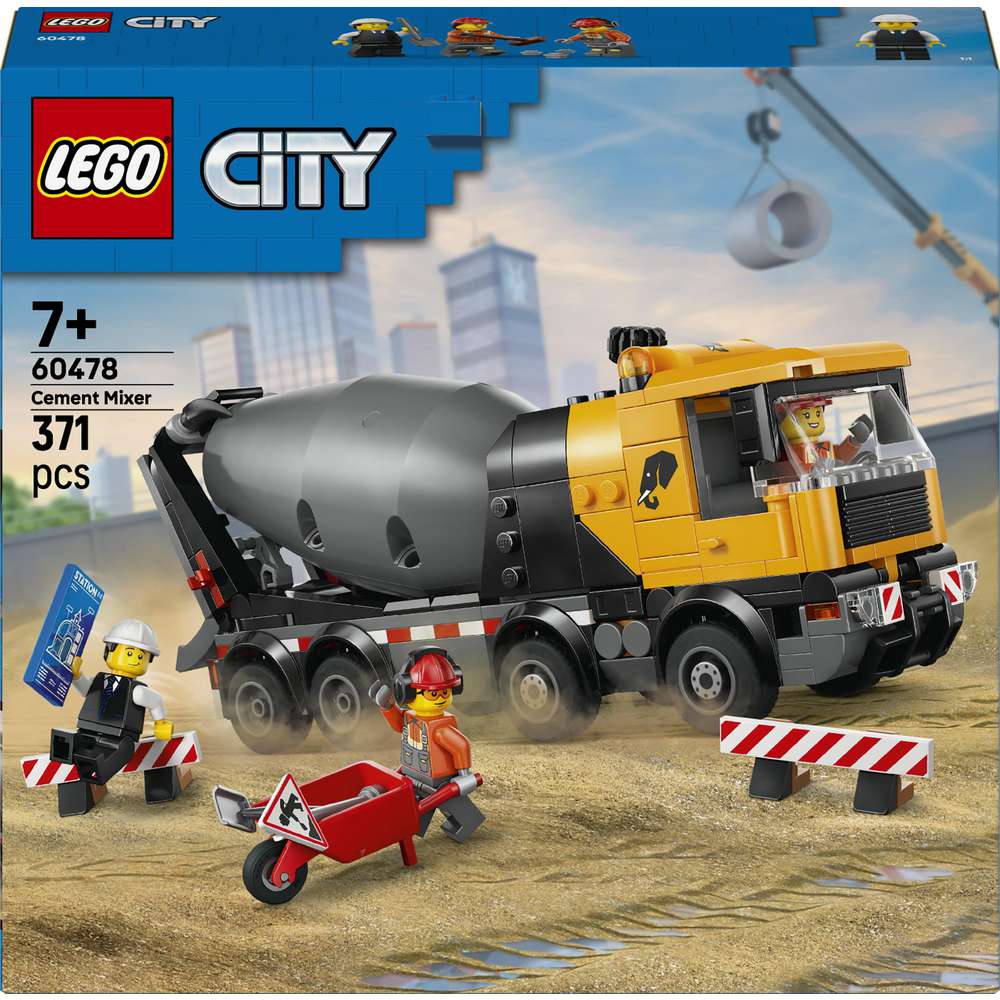 Produktabbildung Lego LEGO City Betonmischer 60478
