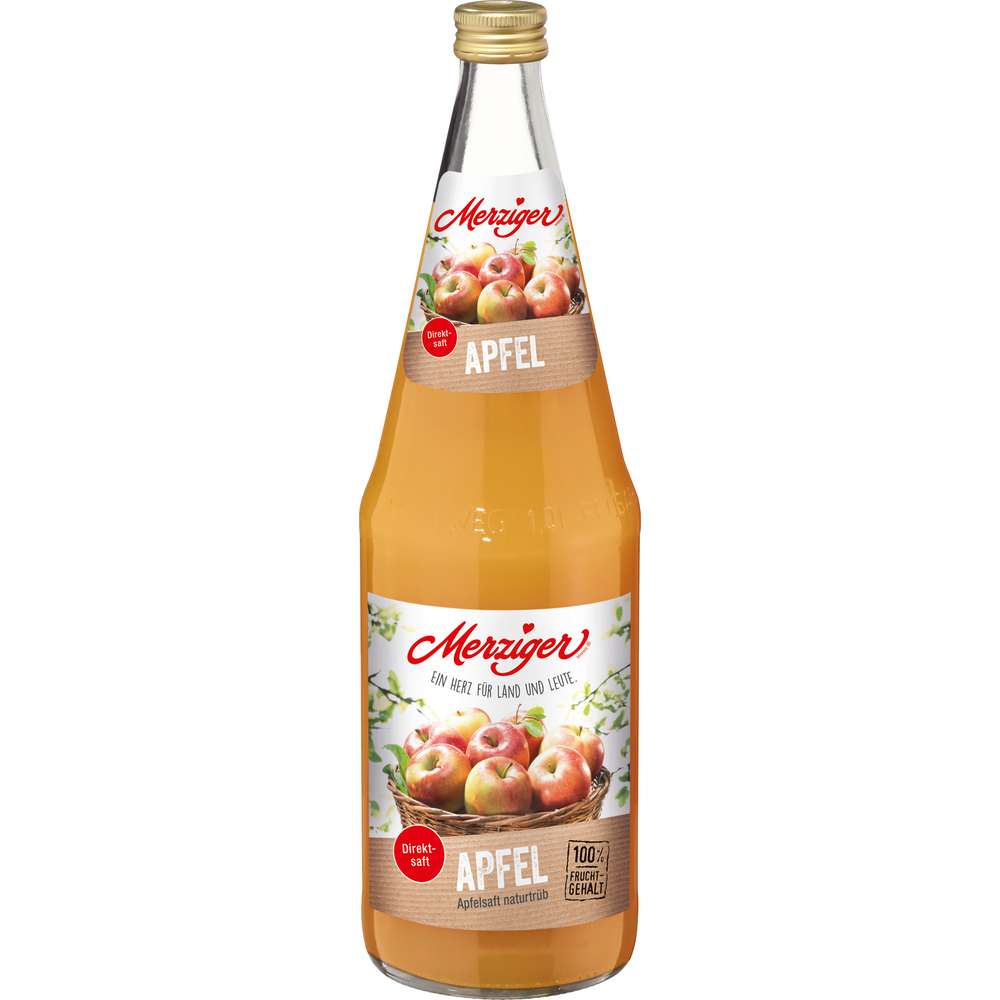 Produktabbildung Mervita Apfelsaft, naturtrüb
