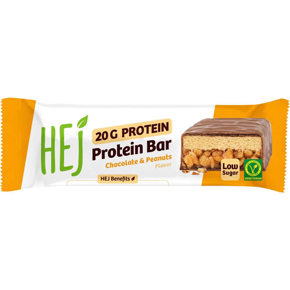 Produktabbildung hej Protein Bar Chocolate & Peanuts