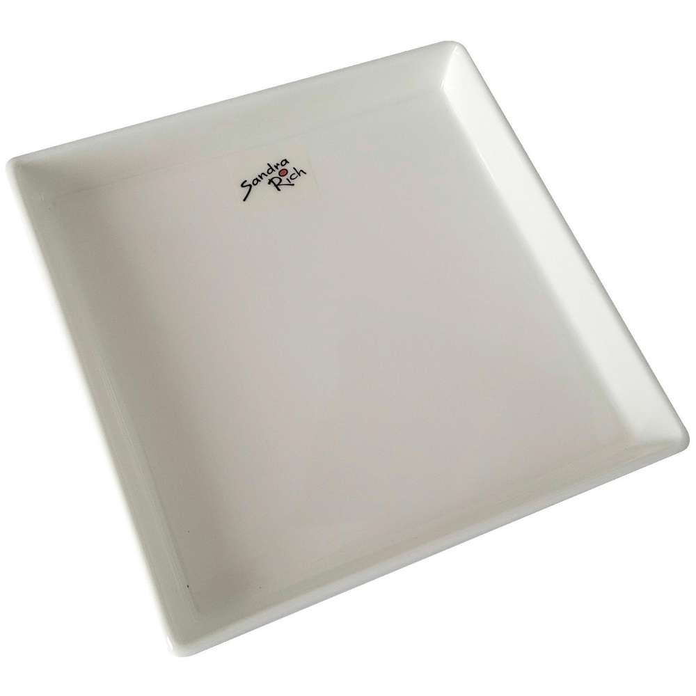 Produktabbildung Sandra Rich Porzellanschale, eckig 