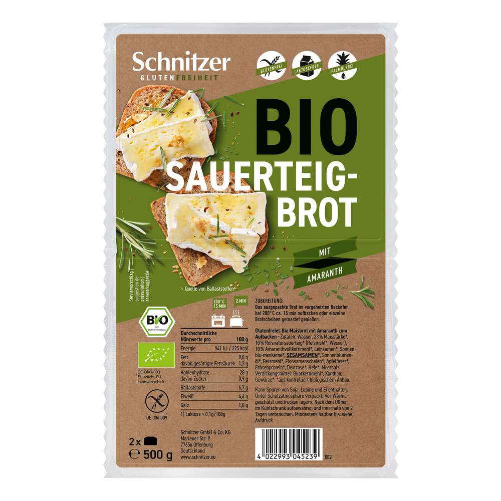 Produktabbildung Schnitzer Bio Sauerteigbrot