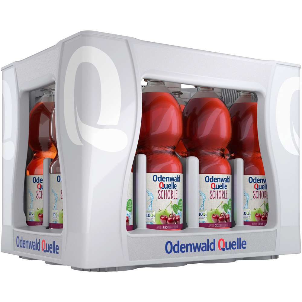 Produktabbildung Odenwald Quelle Kirsch-Schorle (12x 1,000 Liter)