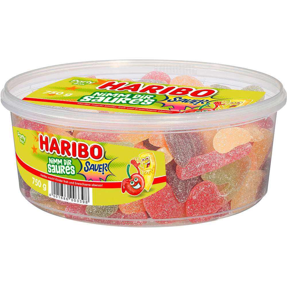 Produktabbildung Haribo Fruchtgummi, Nimm dir Saures