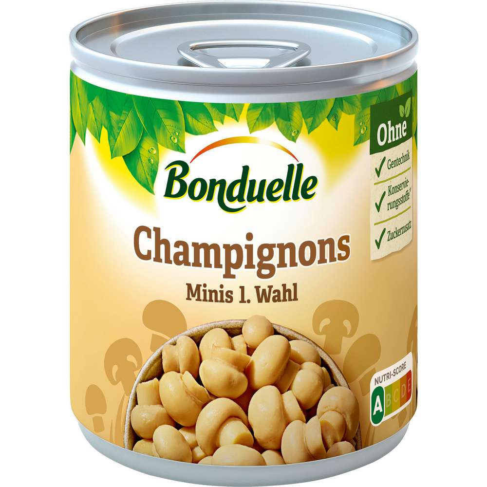 Produktabbildung Bonduelle Champignons minis, feinste Auslese
