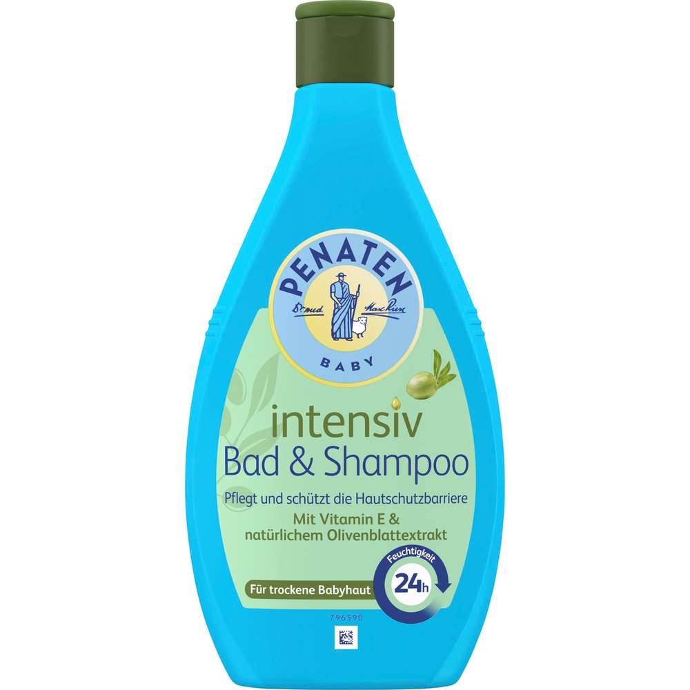 Produktabbildung Penaten Intensiv Bad & Shampoo, für trockene Babyhaut