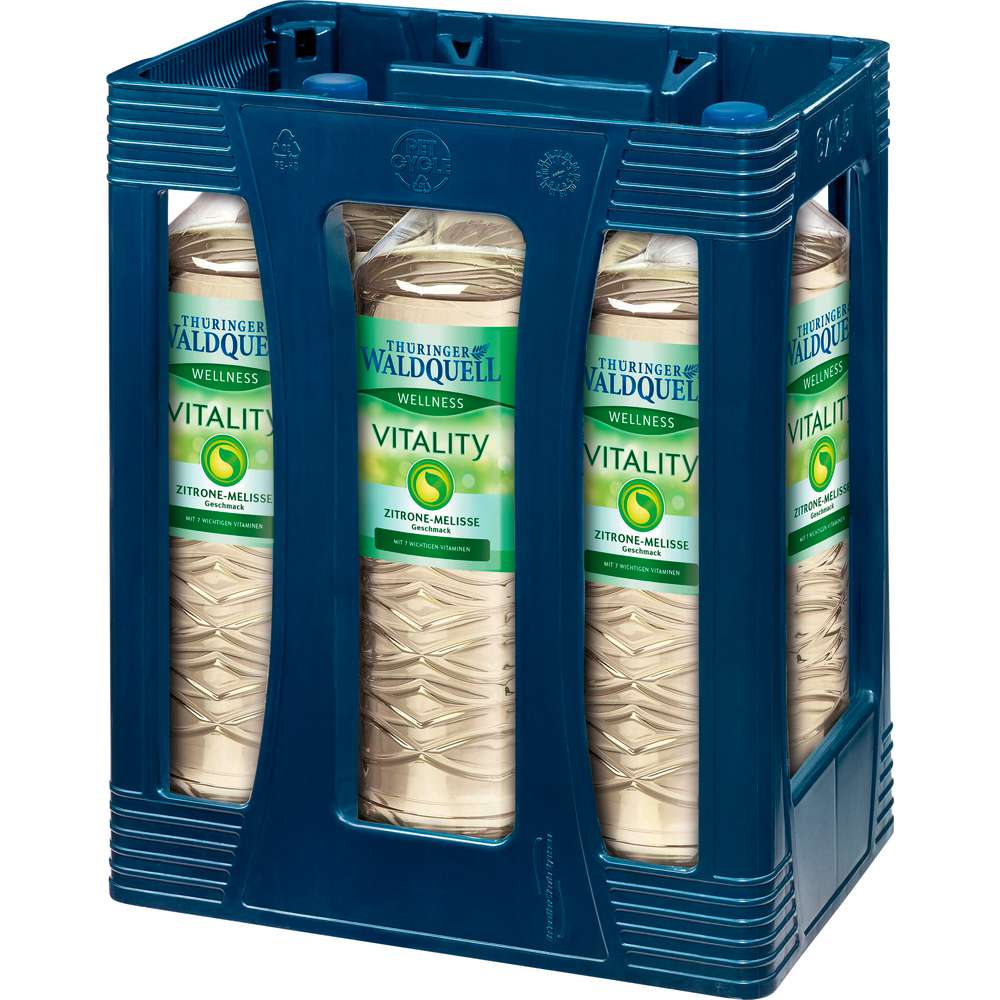 Produktabbildung Thüringer Waldquell Wellness Vitality Zitronen-Melisse Mix (6x 1,500 Liter)