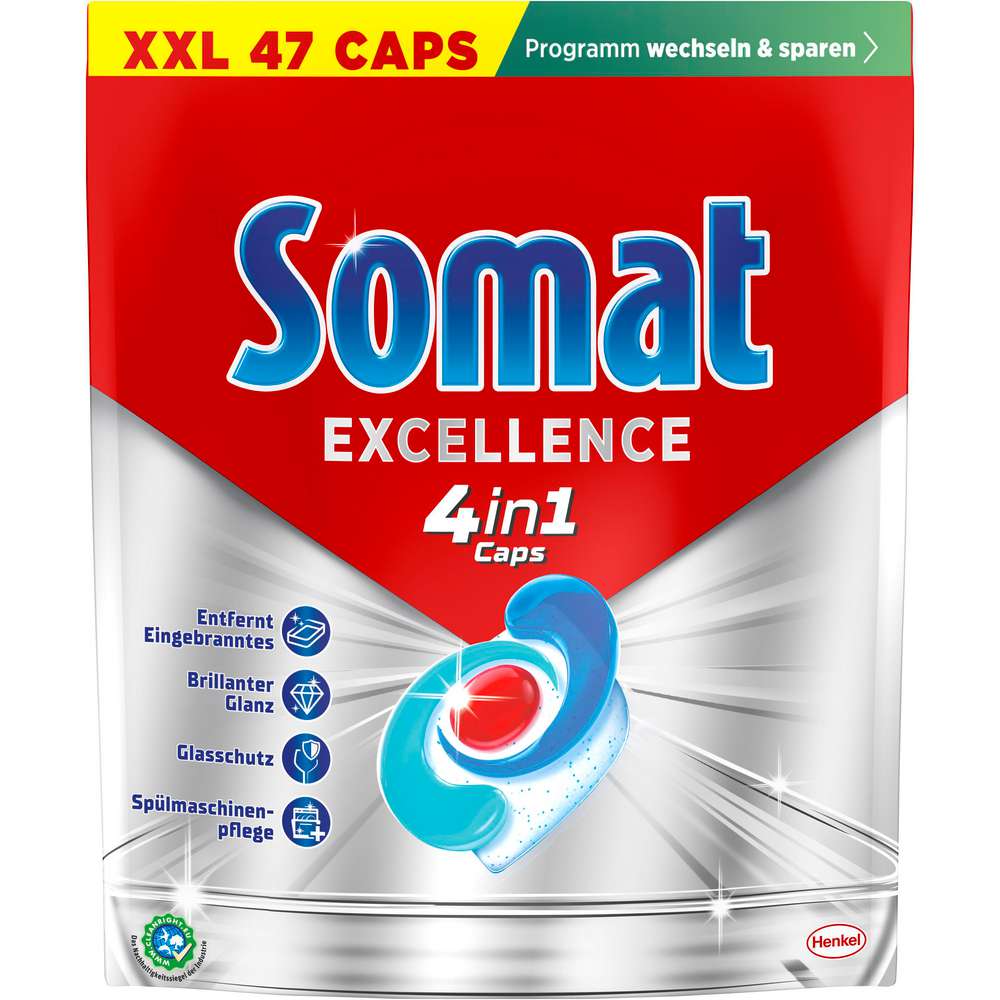 Produktabbildung Somat Spülmaschinen-Caps Excellence, 4in1