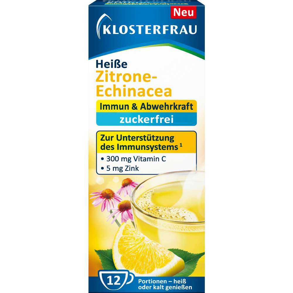 Produktabbildung Klosterfrau Heiße Zitrone-Echinacea, zuckerfrei
