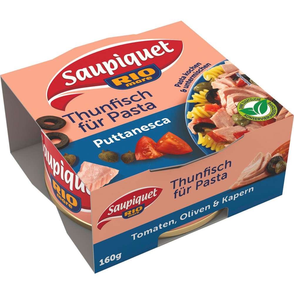 Produktabbildung Saupiquet Thunfisch für Pasta, Puttanesca