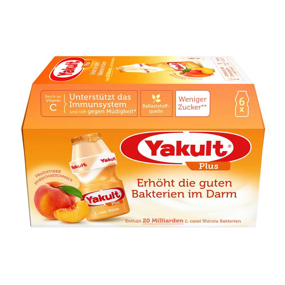 Produktabbildung Yakult Trinkjoghurt Plus 0% Fett