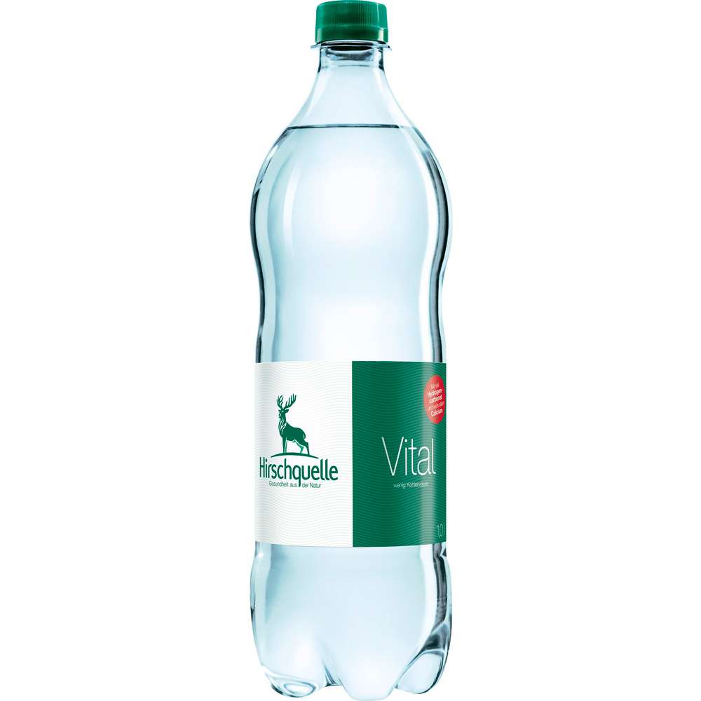 Produktabbildung Hirschquelle Vital Mineralwasser, Medium