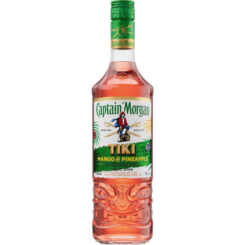 Produktabbildung Captain Morgan Tiki Rum, Mango & Pineapple 25%