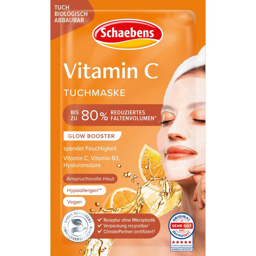 Produktabbildung Schaebens Vitamin C Tuchmaske