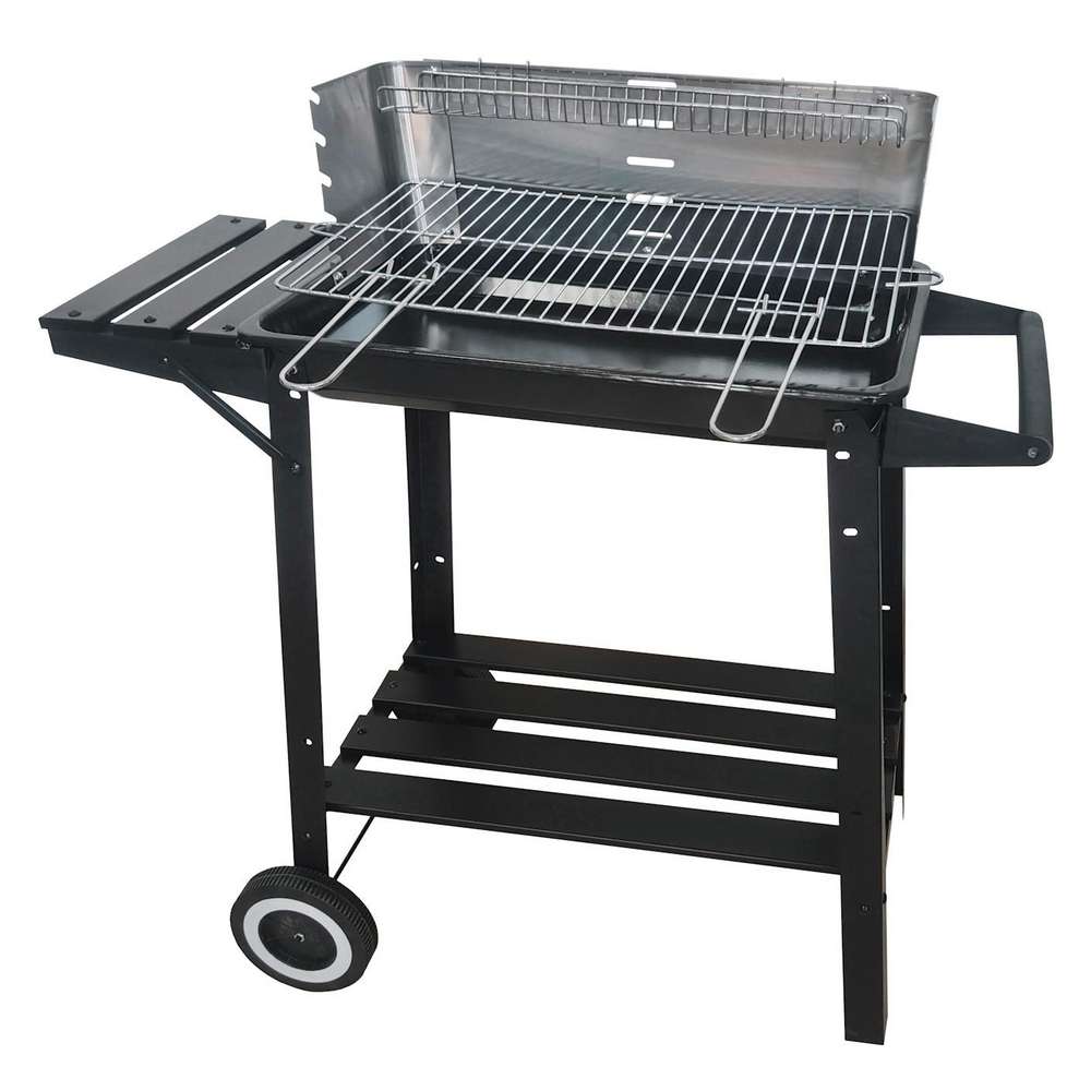 Produktabbildung Westerholt Jürgen Rechteckgrill, Schwarz, 48 x 26cm