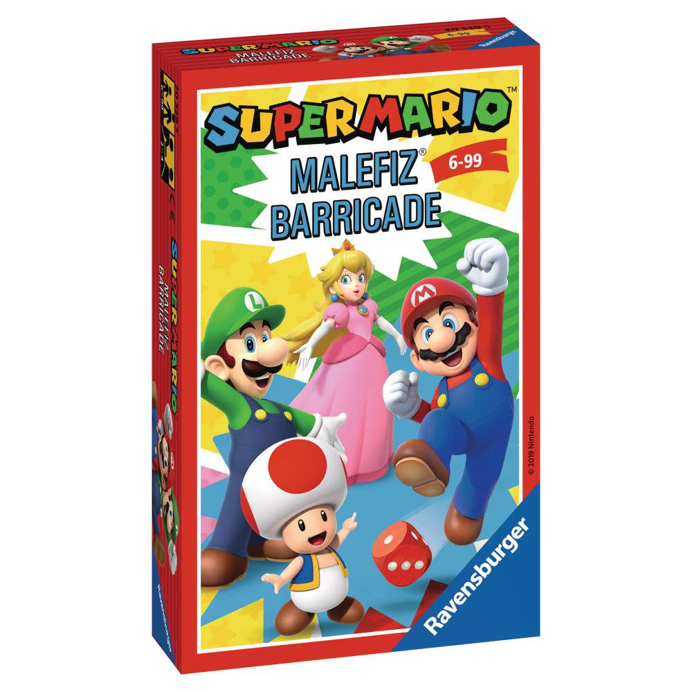 Produktabbildung Ravensburger Mitbringspiel Super Mario Malefiz Barricade