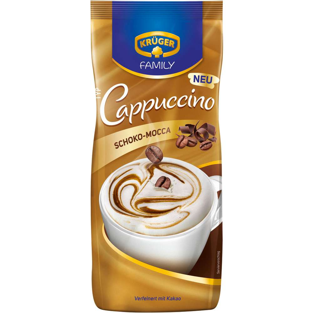 Produktabbildung Krüger Cappuccino Schoko Mocca, Nachfüllbeutel