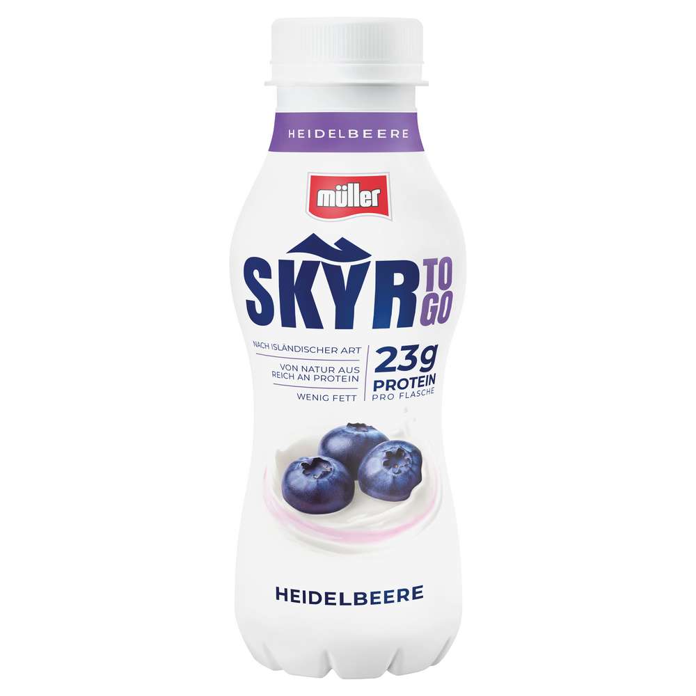 Produktabbildung Müller Skyr Drink Heidelbeere