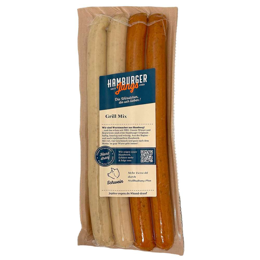 Produktabbildung Hamburger Jungs Grill-Mix Würstchen