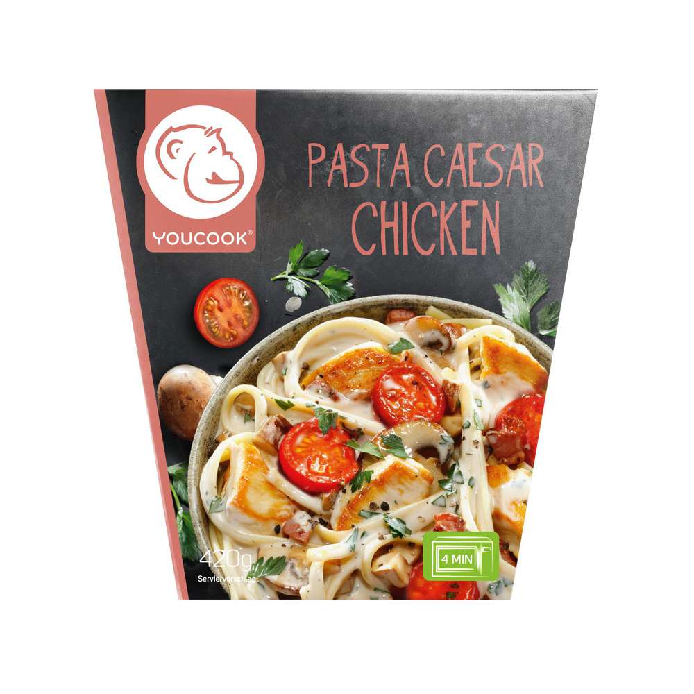 Produktabbildung Youcook Pasta Caesar Chicken