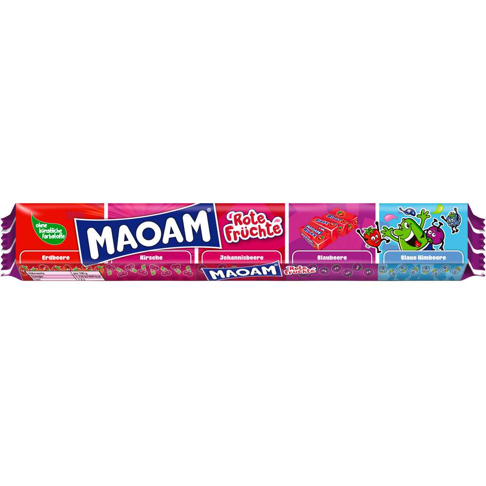 Produktabbildung Maoam Kaubonbon Rote Früchte