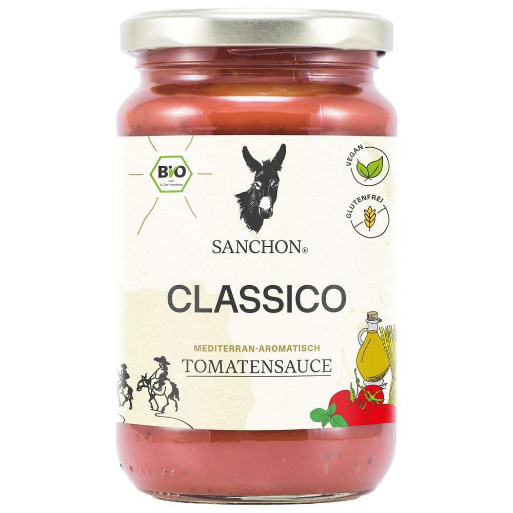 Produktabbildung Sanchon Tomatensauce Classico